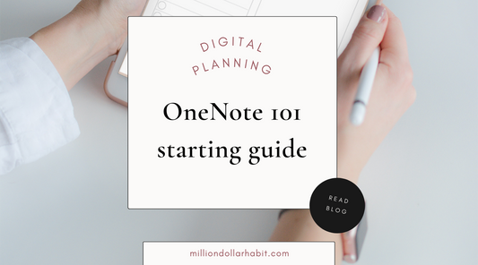 How to use OneNote to plan your life