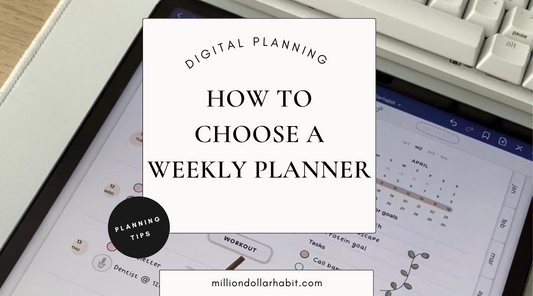 How To Choose A Weekly Planner