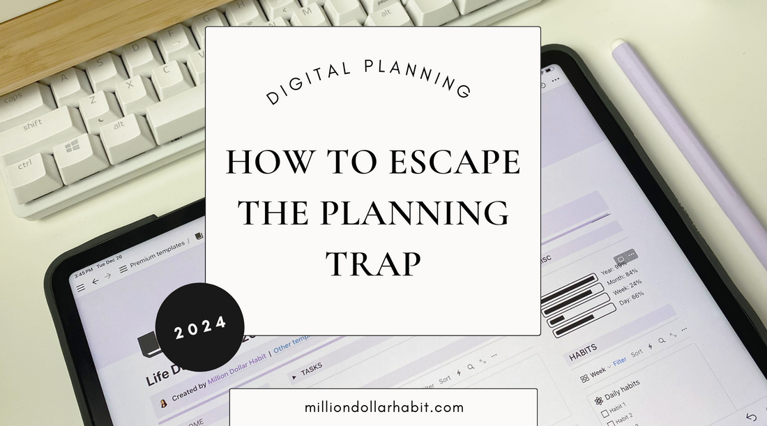 Escape the planning trap and achieve your goals