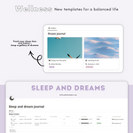 Life Dashboard for Notion - Million Dollar Habit - Notion template