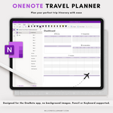 OneNote Travel Planner