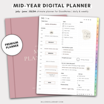 Premium Planner 23/24 - Million Dollar Habit - 2023 Digital Planner