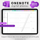 2025 OneNote Life Planner