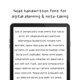 Studious - Handwriting Font - Million Dollar Habit - Font