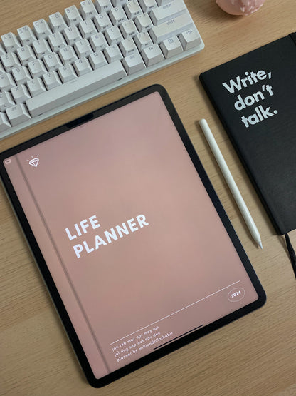 2024 Digital Life Planner - Million Dollar Habit - Digital Planner
