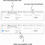 Life Dashboard for Notion