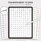 Transparent Icons - Million Dollar Habit - 