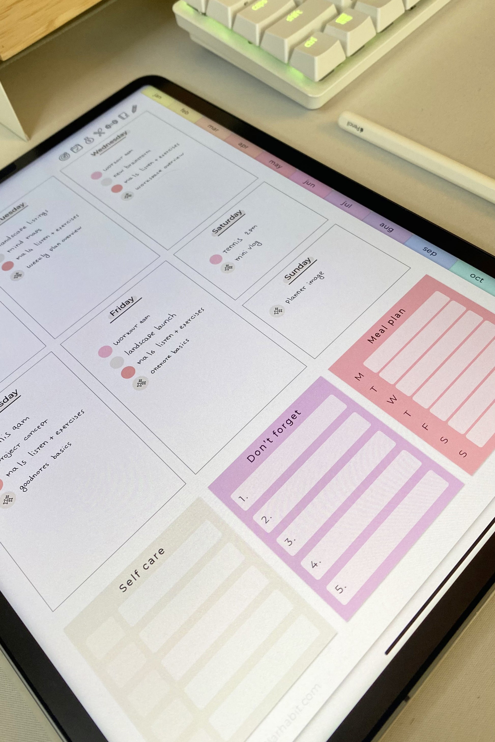 Planner Widgets Pack - Million Dollar Habit - 